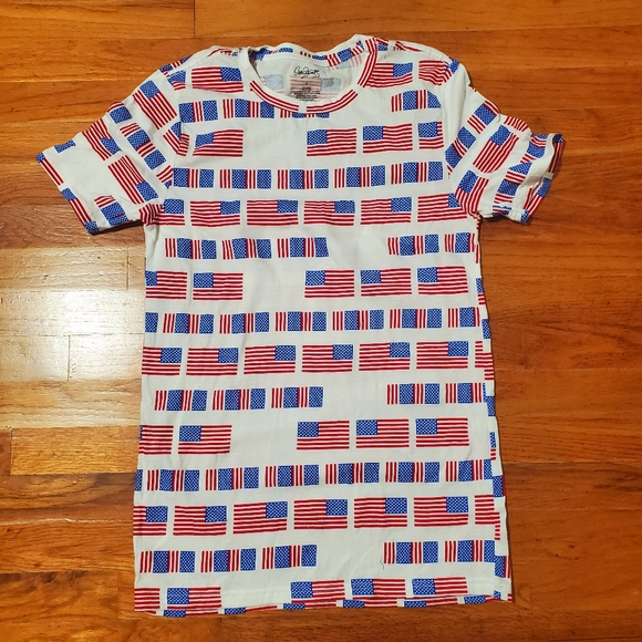 City Streets Other - City Streets American Flag Pattern Tshirt Size S
